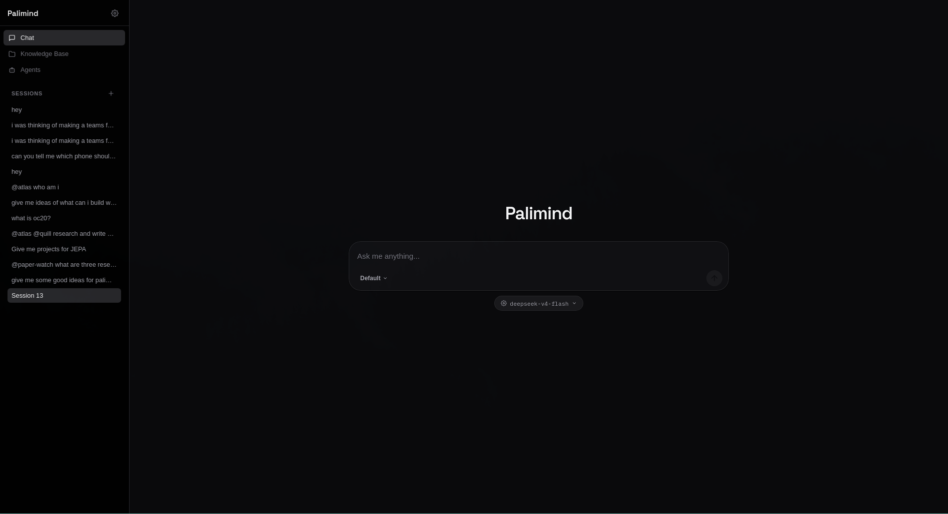PaliSpace - Chat